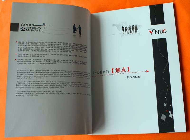 雙豐彩?。阂恢ZYINUO 國際高端主導中空重型推拉門畫冊